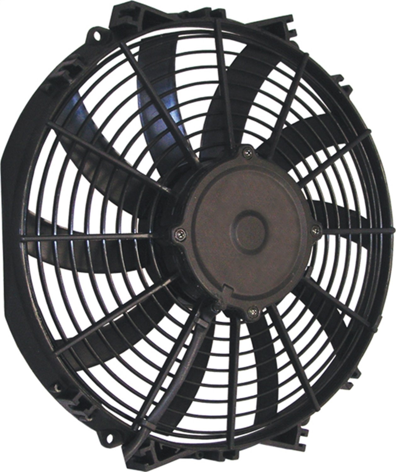 Champion-Series Low-Profile Electric Cooling Fan, Diameter: 14 in., Type: Single