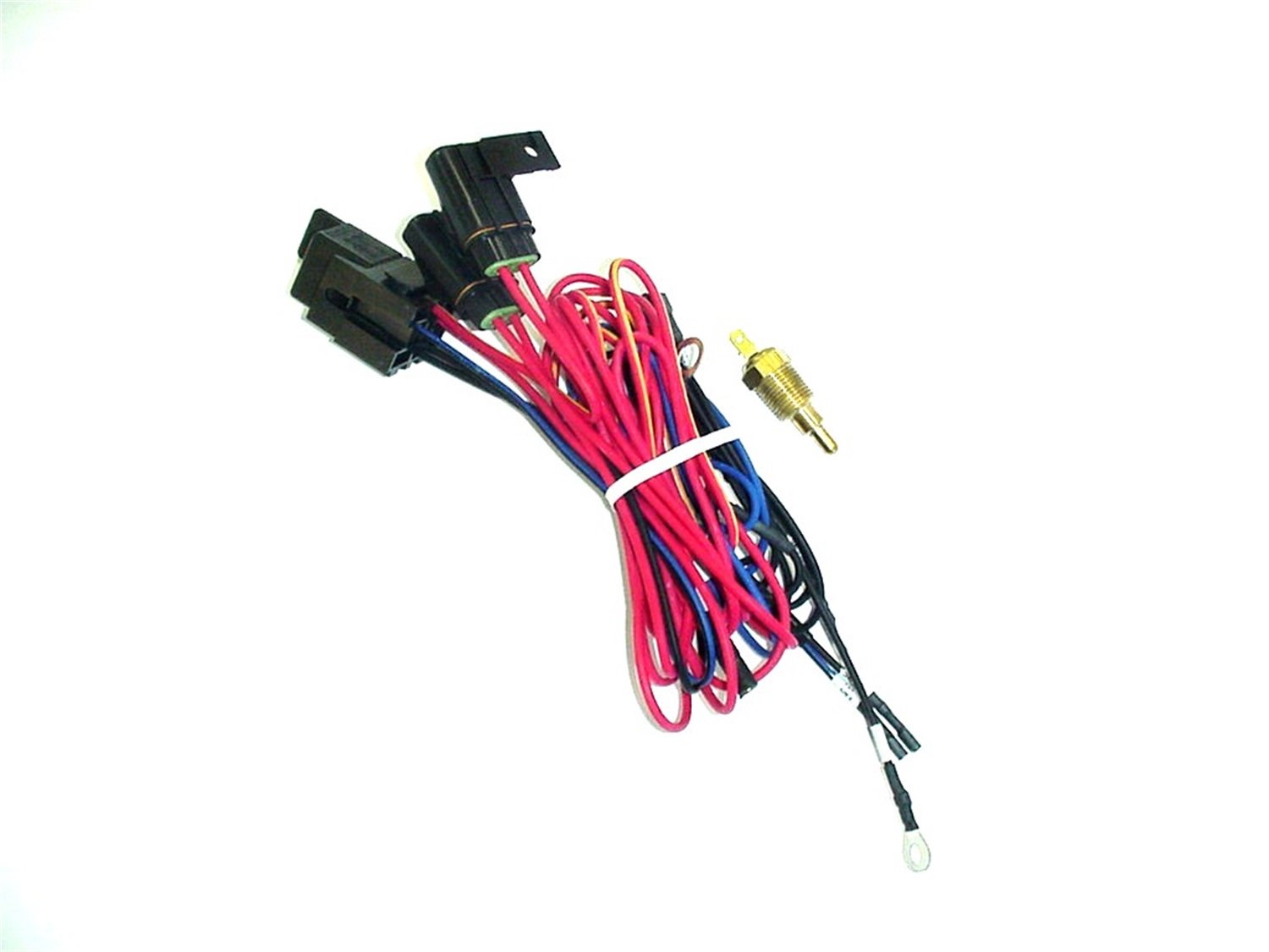 Electric Cooling Fan Relay Harness with 185-Degree Temperature Switch