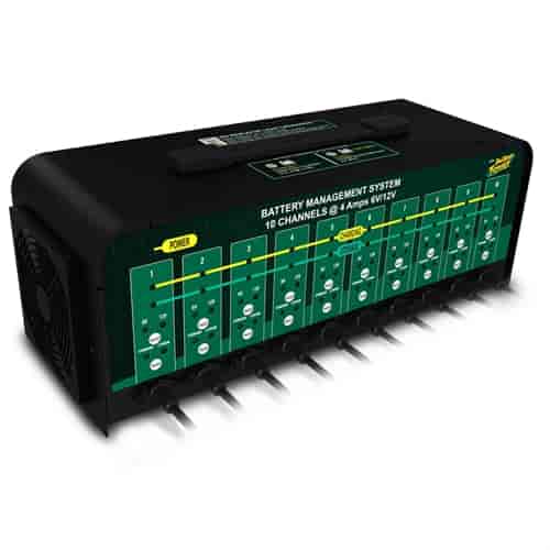 10-Bank Battery Charger 12V/6V @ 4 amps per bank