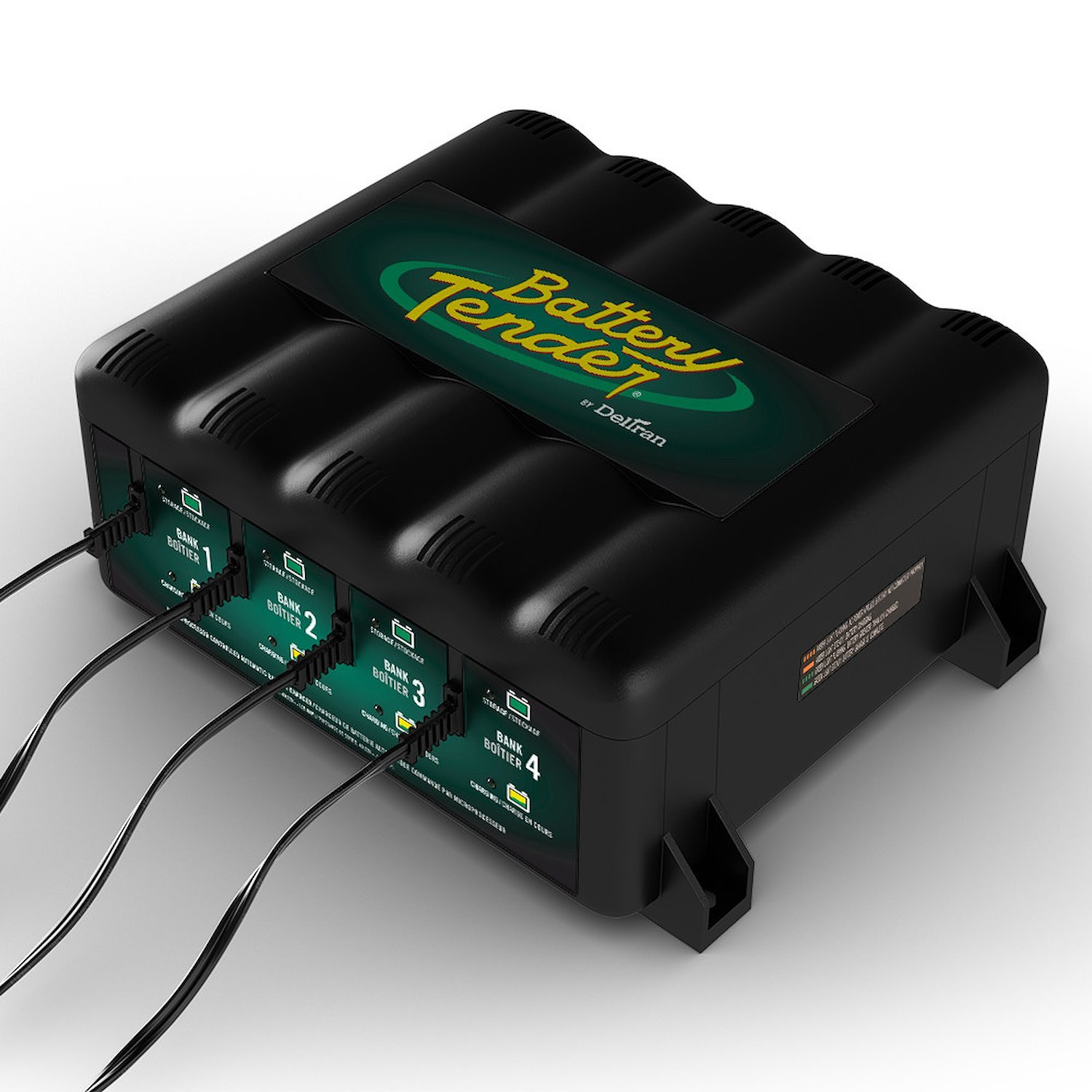 022-0148-DL-WH 4-Bank Battery Charger 12V @ 1.25 amps per bank