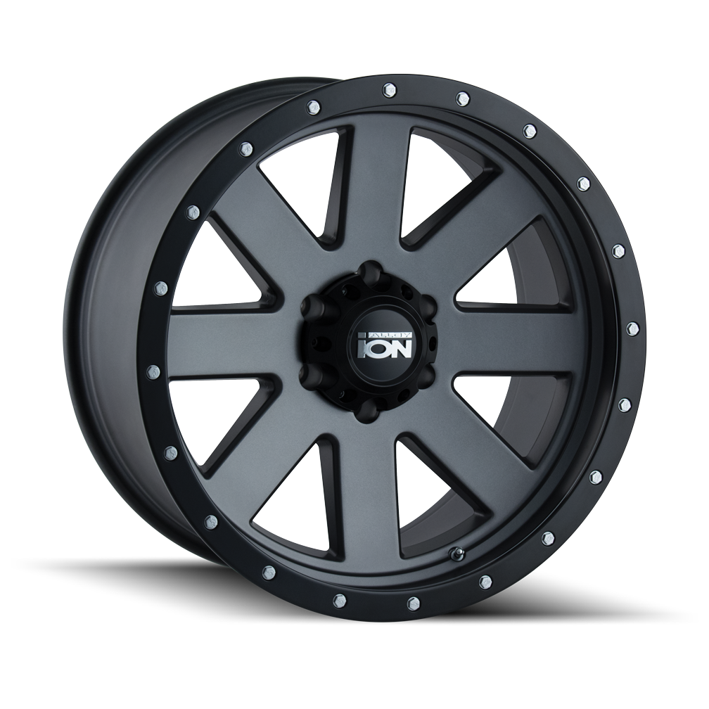 134 134 MATTE GUNMETAL/BLACK BEADLOCK 20X10 8-170 -19mm 130.8mm