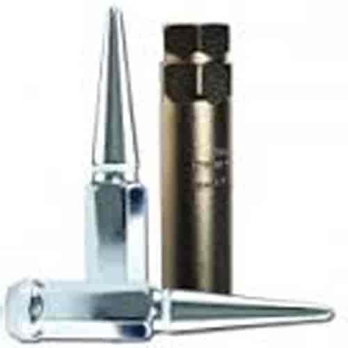 6-Lug Spike Lug Nut Kit Thread: 14mm x 1.5"