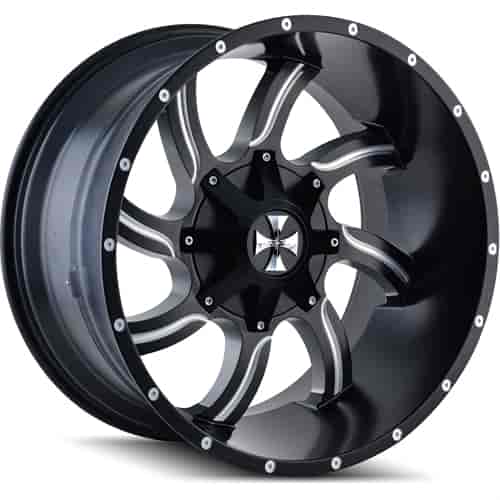 CaliOffRoad Twisted Wheel Size: 22" x 12"