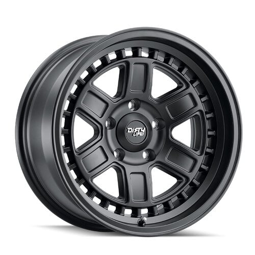 CAGE 9308 Wheel Size: 17 X 8.5" Bolt Pattern: 6-135 [MATTE BLACK]