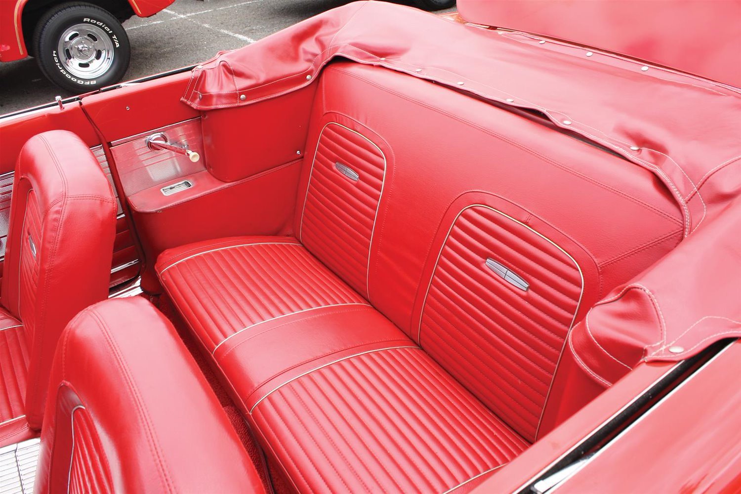 1968-1969 Ford Torino Convertible Top Boot Cover