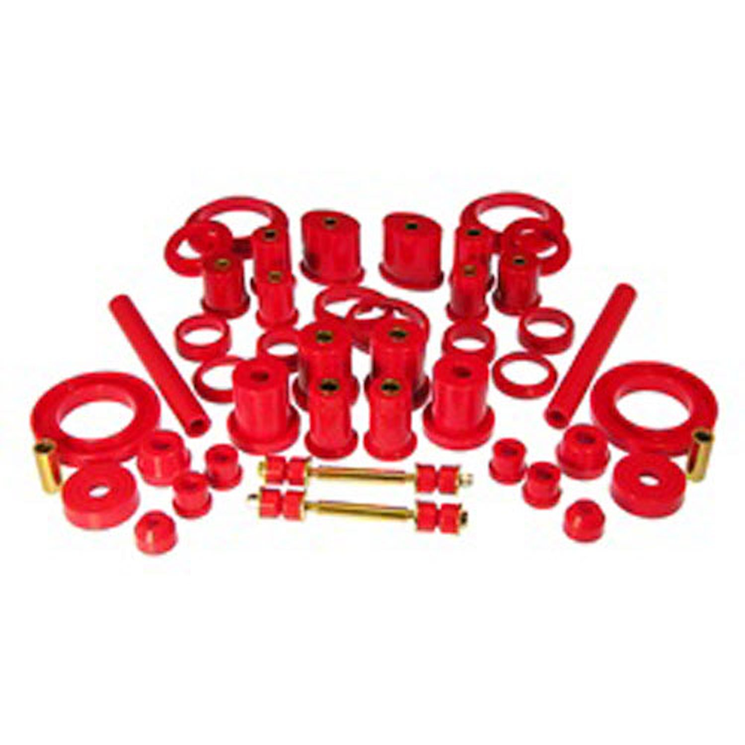 6-2025 Total Bushing Kit for 1999-2004 Ford Mustang [Red]
