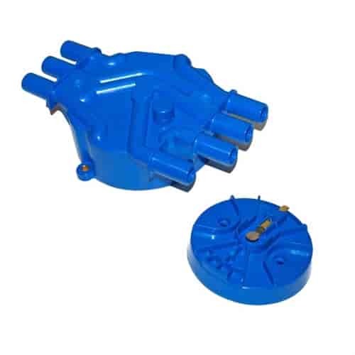 Blue- Ignition Part-Cap & Rotor- 6 Cylinder Vortec
