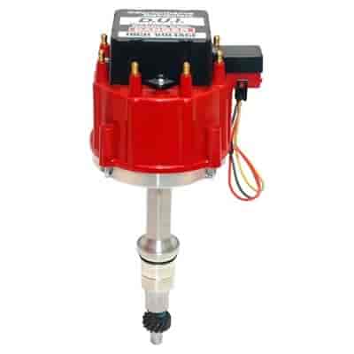 Distributor-Red Cap-Ford Inline 6 Cyl.- 300 cid Vacuum Advance