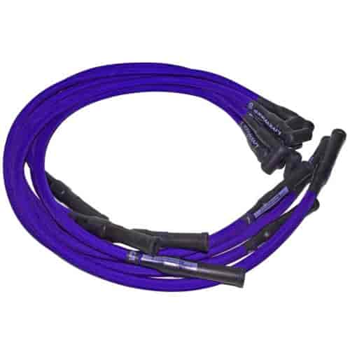 Spark Plug Wires Points Style Term Purple Big Block Chevy Straight Boot