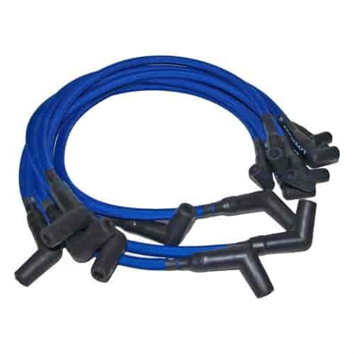 Plug Wires- HEI Term -Blue-Pontiac 350-400-455 cid