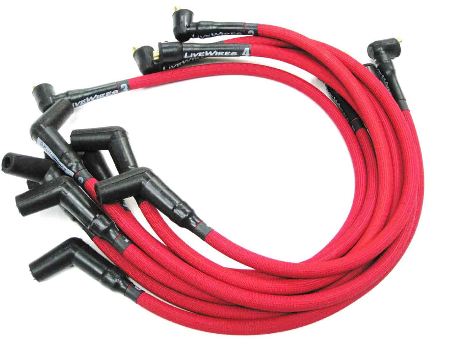 Plug Wires- HEI Term -Red-1996-?98 4.0L & 4.6L Range Rover and 4.0L Discovery