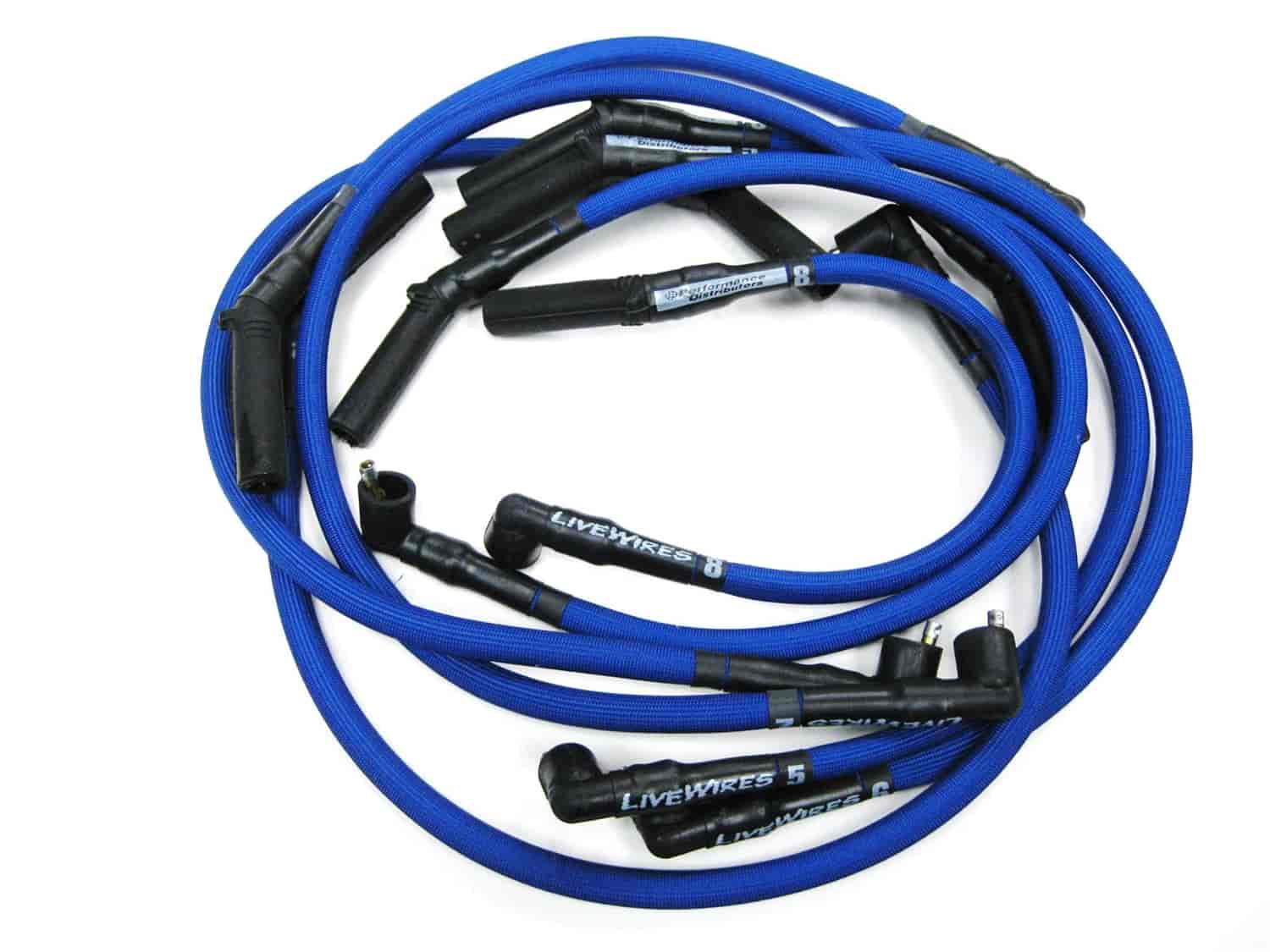 Plug Wires- HEI Term -Blue-1999-?02 4.0L & 4.6L Range Rover and 4.0L Discovery