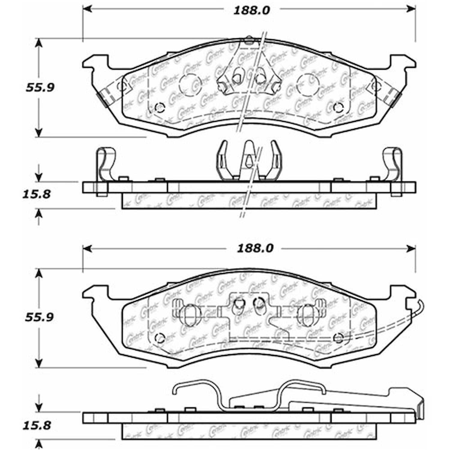 PosiQuiet Extended Wear 1993-2002 for Nissan Quest