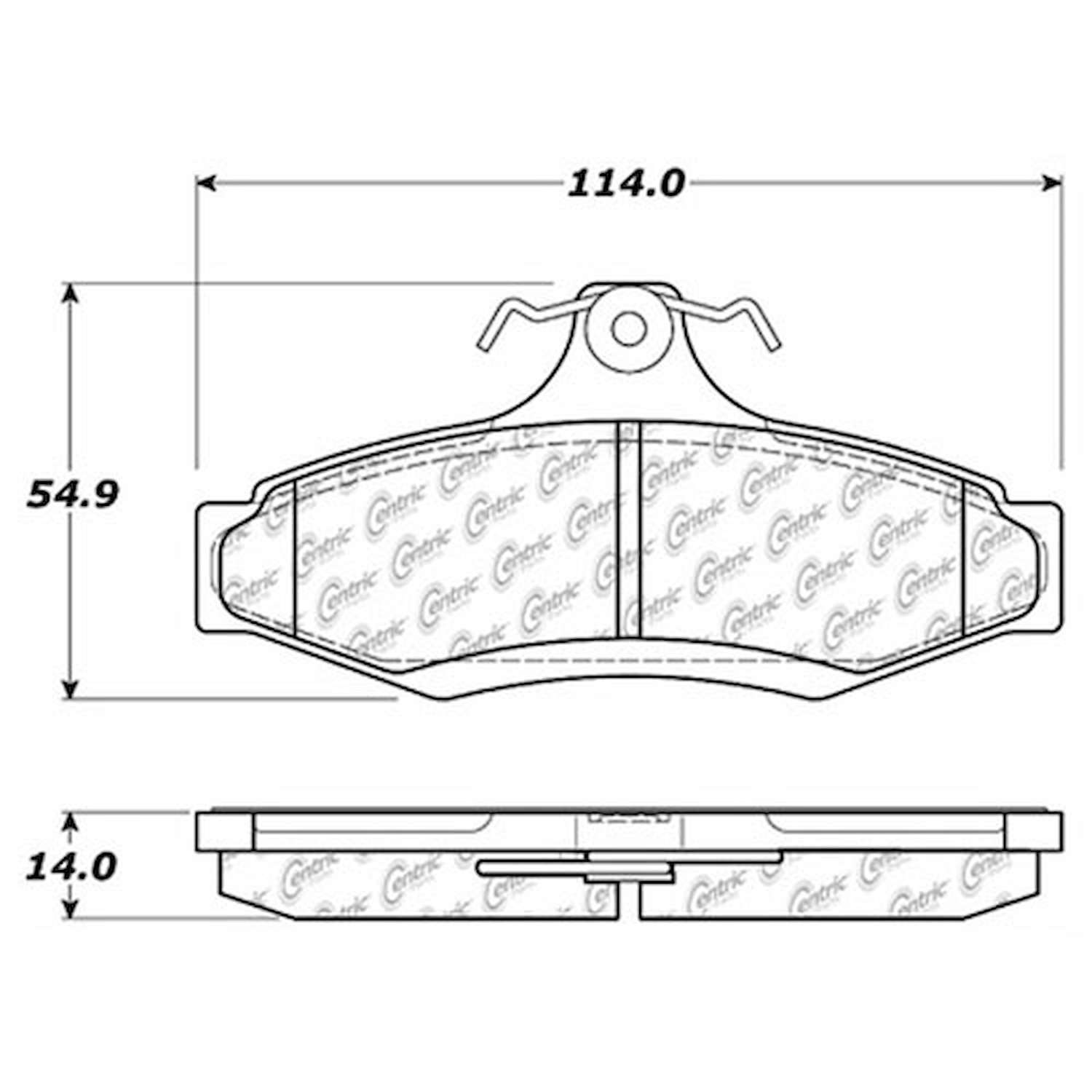 PosiQuiet Extended Wear 1997-2004 Daewoo Mitsubishi Diamante Leganza Nubira