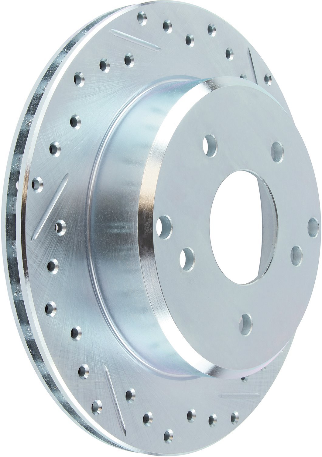 Select Sport Drilled and Slotted Front Brake Rotor Fits Select Late Model Lexus, Pontiac, Scion, Toyota Models