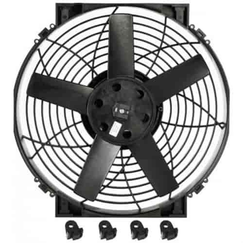14-Inch Slimline Thermatic Electric Fan 24-Volt