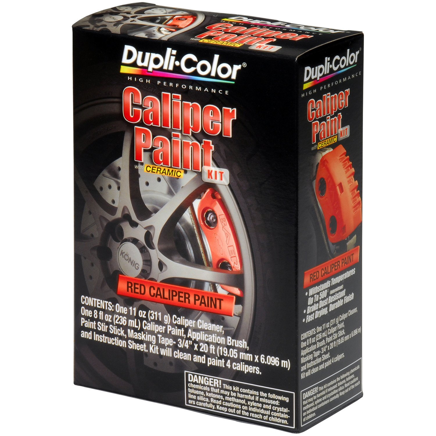 Brake Caliper Paint Kit Gloss Red