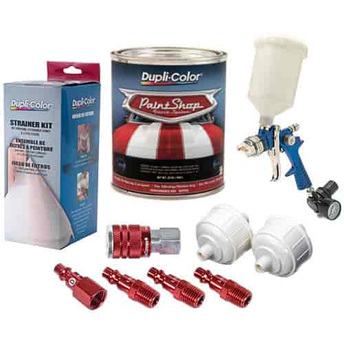Paint Shop Kit Includes 1-Quart Performance Red Paint Shop Paint