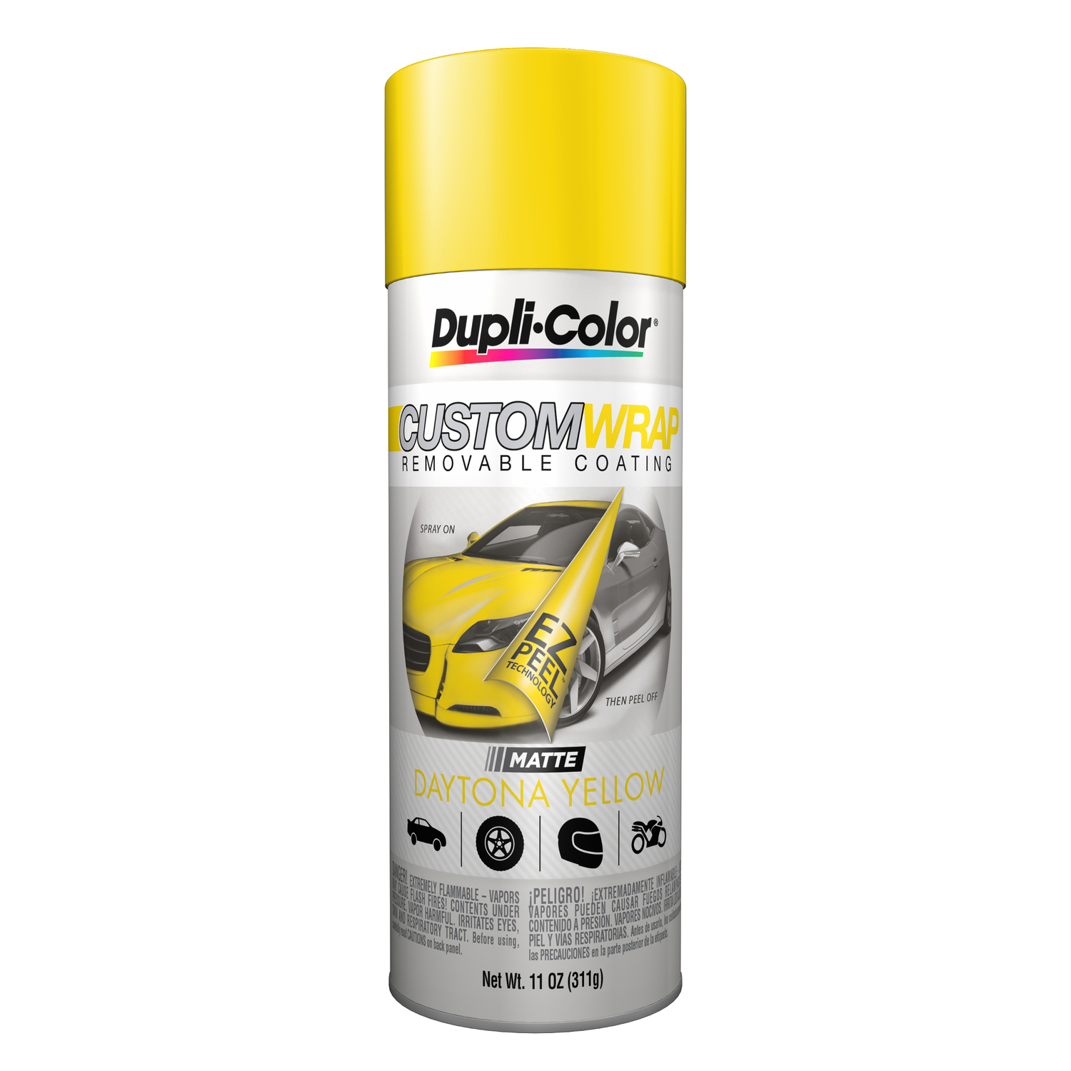 Custom Wrap Matte Daytona Yellow