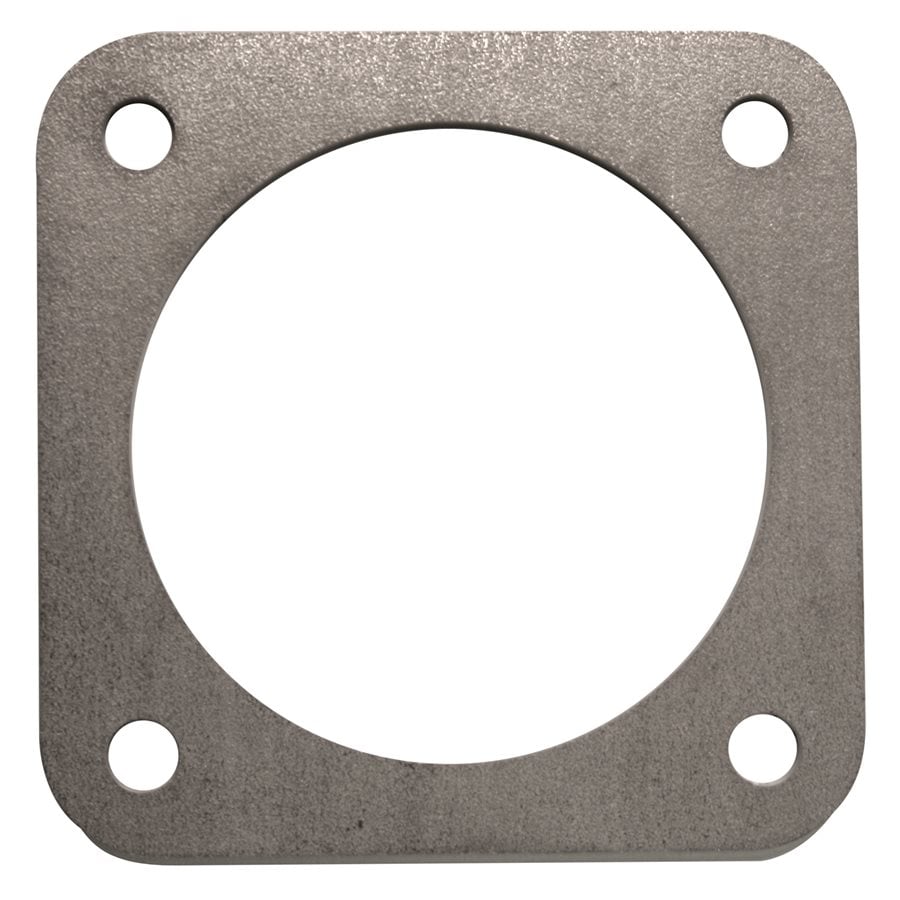 Exhaust Flange Stainless Steel Square 4-Bolt - 3in Exhaust