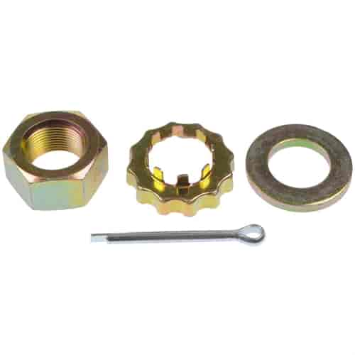Spindle Nut Kit M24-1.50 Contents Nut Washer Retainer And Cotter Pin