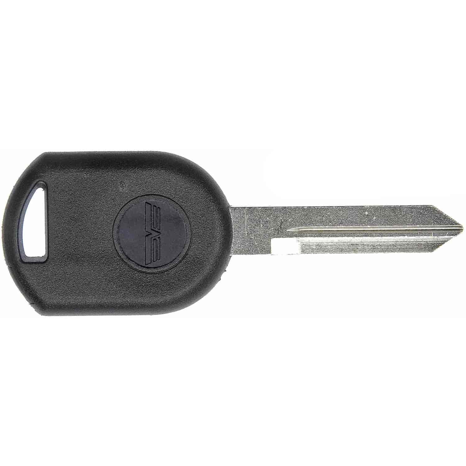 Ignition lock key with transponder