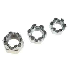 Slotted Hex Nut Assortment Thread Sizes: 1/2"-20, 9/16"-18, 5/8"-18