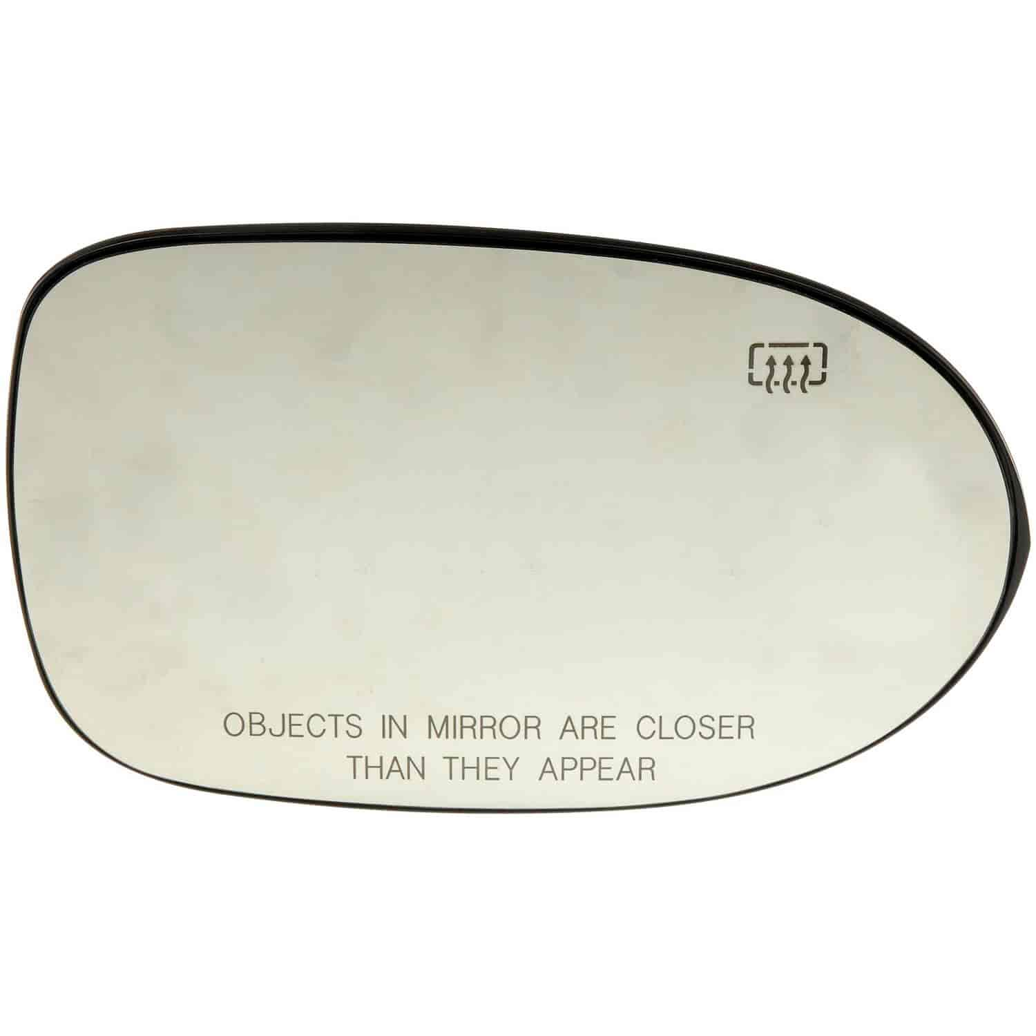 Heated Plastic Backed Mirror Right