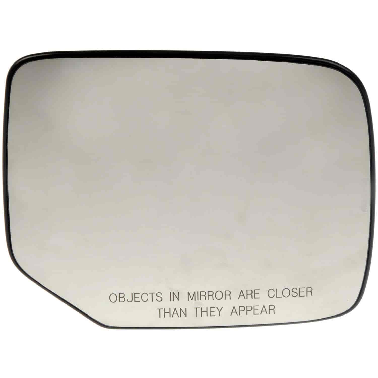 Heated Plastic Backed Mirror Right