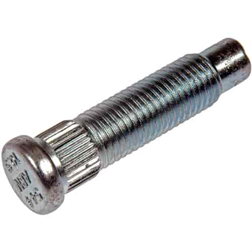 M12-1.50 Serrated Wheel Stud - 15.97mm Knurl 50.25mm Length