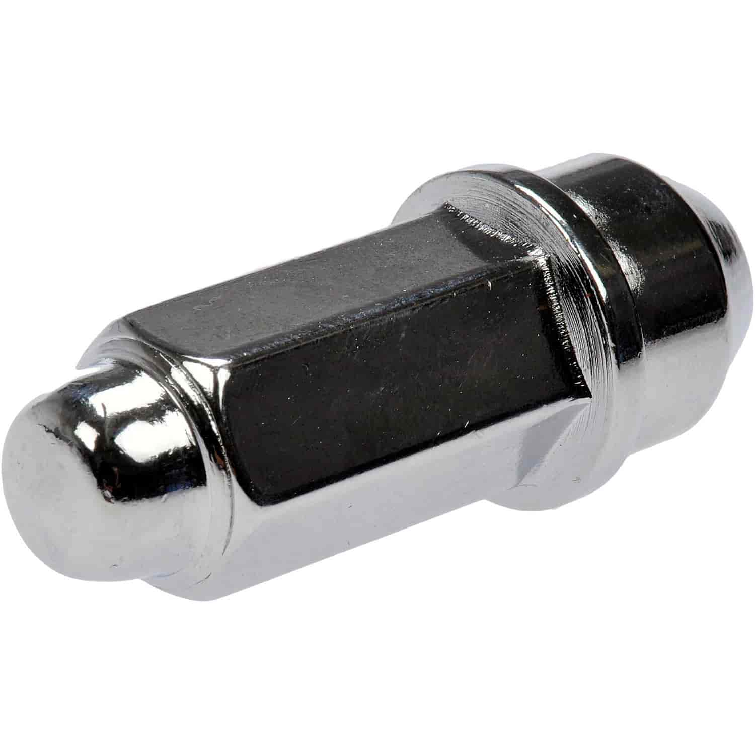 Wheel Nut M12-1.50 Dometop Capped - 19mm Hex 63.3mm Length