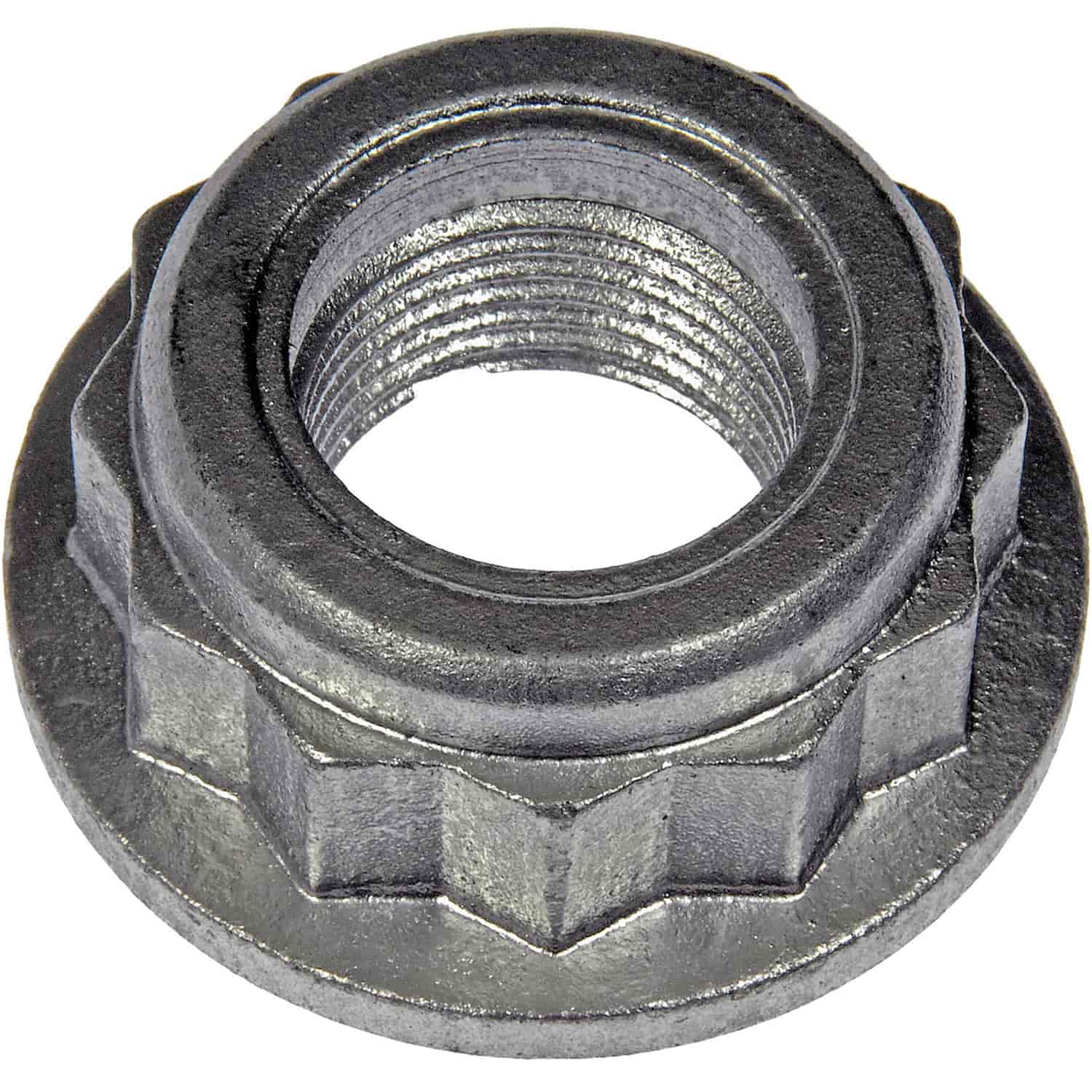 Spindle Nut M19-1.50 Hex Star Pattern