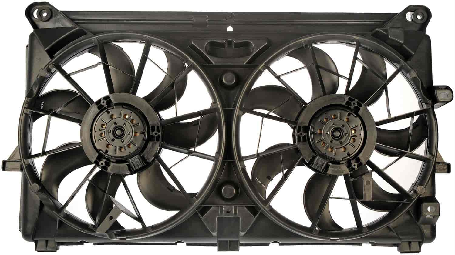 Dual Fan Assembly without Controller 2007-2014 Cadillac, 2007-2014 Chevy/GMC