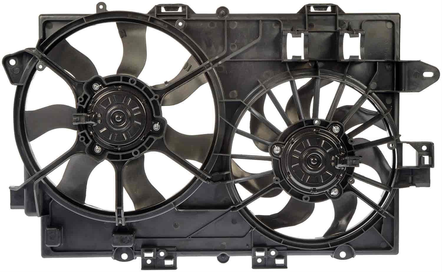 Dual Fan Assembly without Controller 2006-2008 Chevy Equinox/Pontiac Torrent