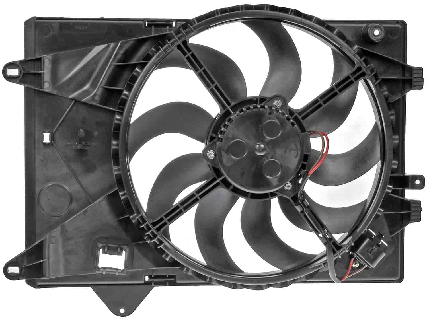 Radiator Fan Assembly without Controller 2012-2018 Chevy Sonic