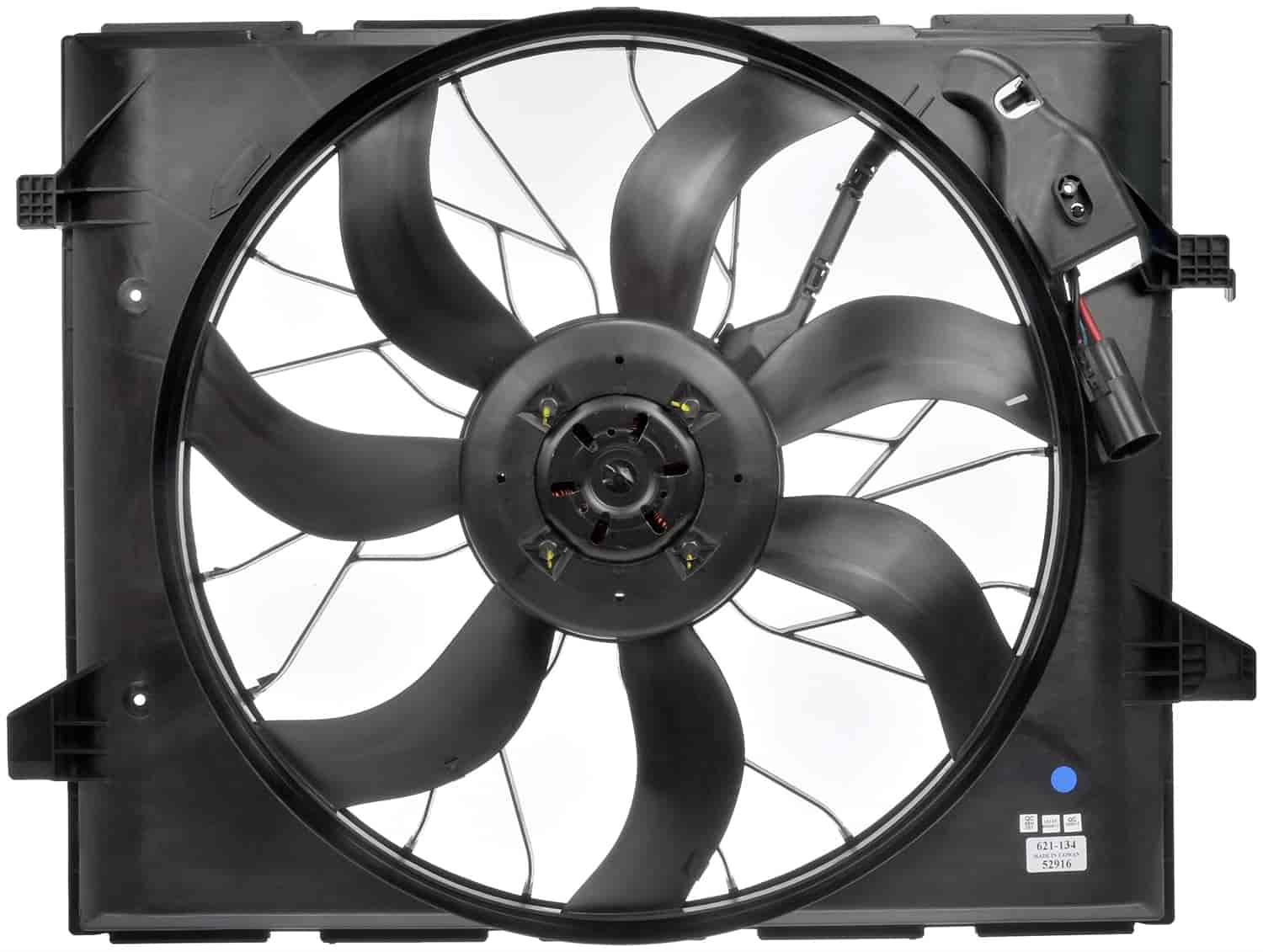 Radiator Fan Assembly With Controller