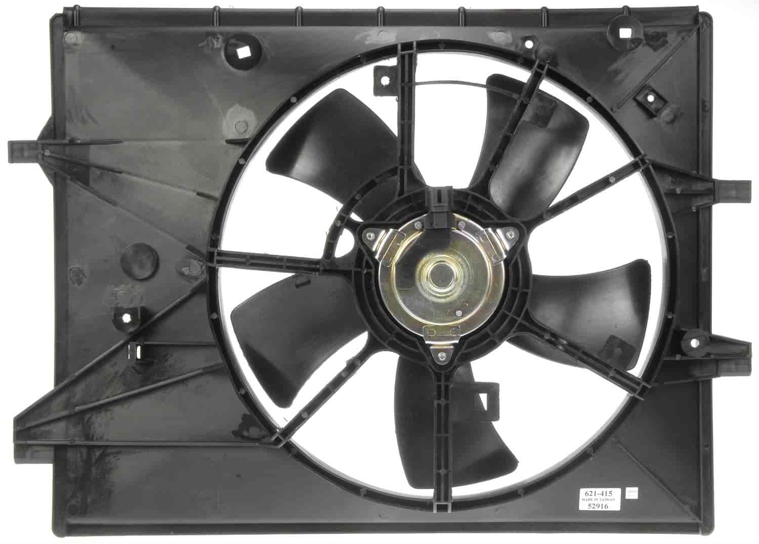 Single Fan Assembly Without Controller