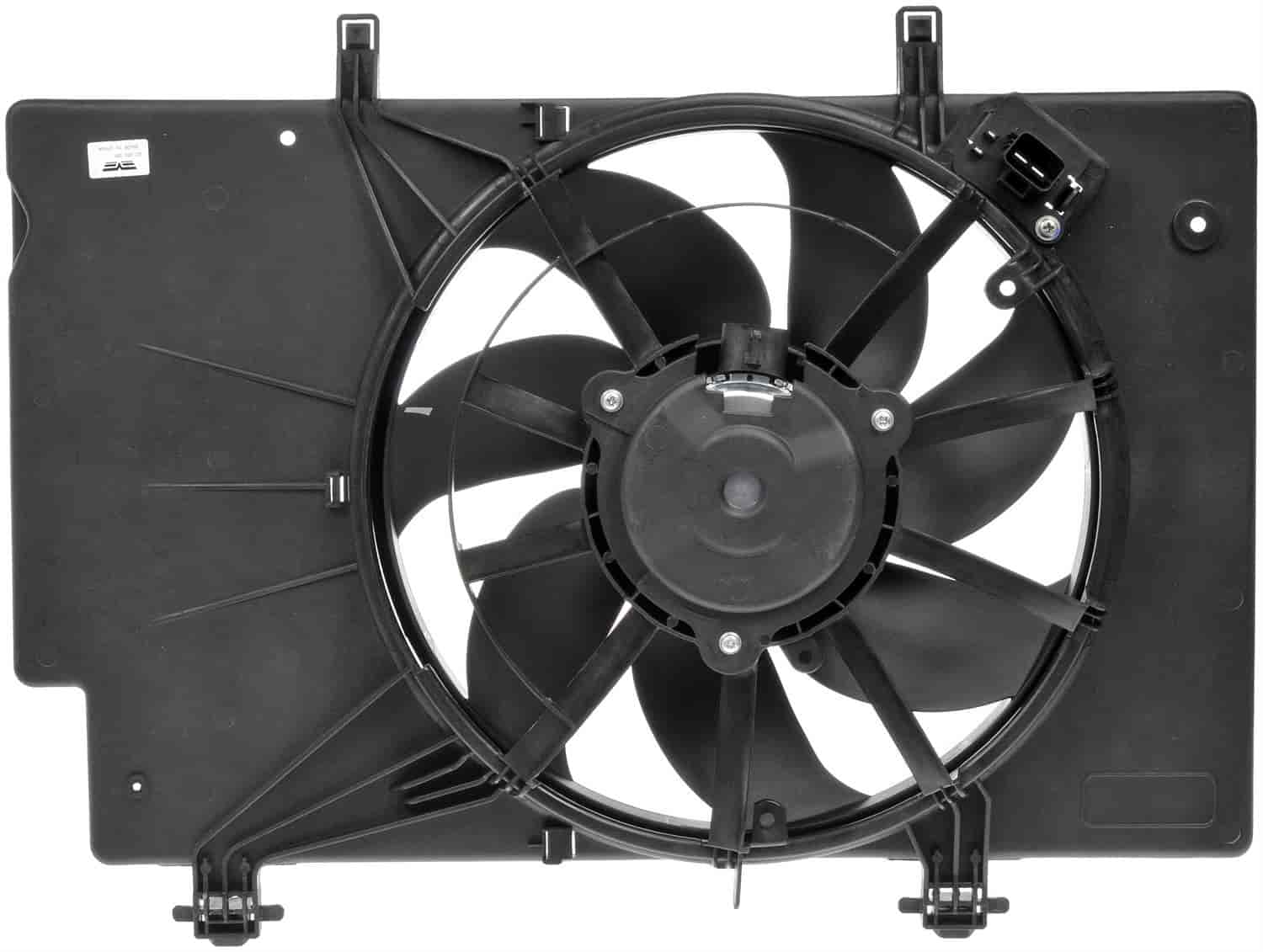 Radiator Fan Assembly without Controller 2011-2017 Ford Fiesta