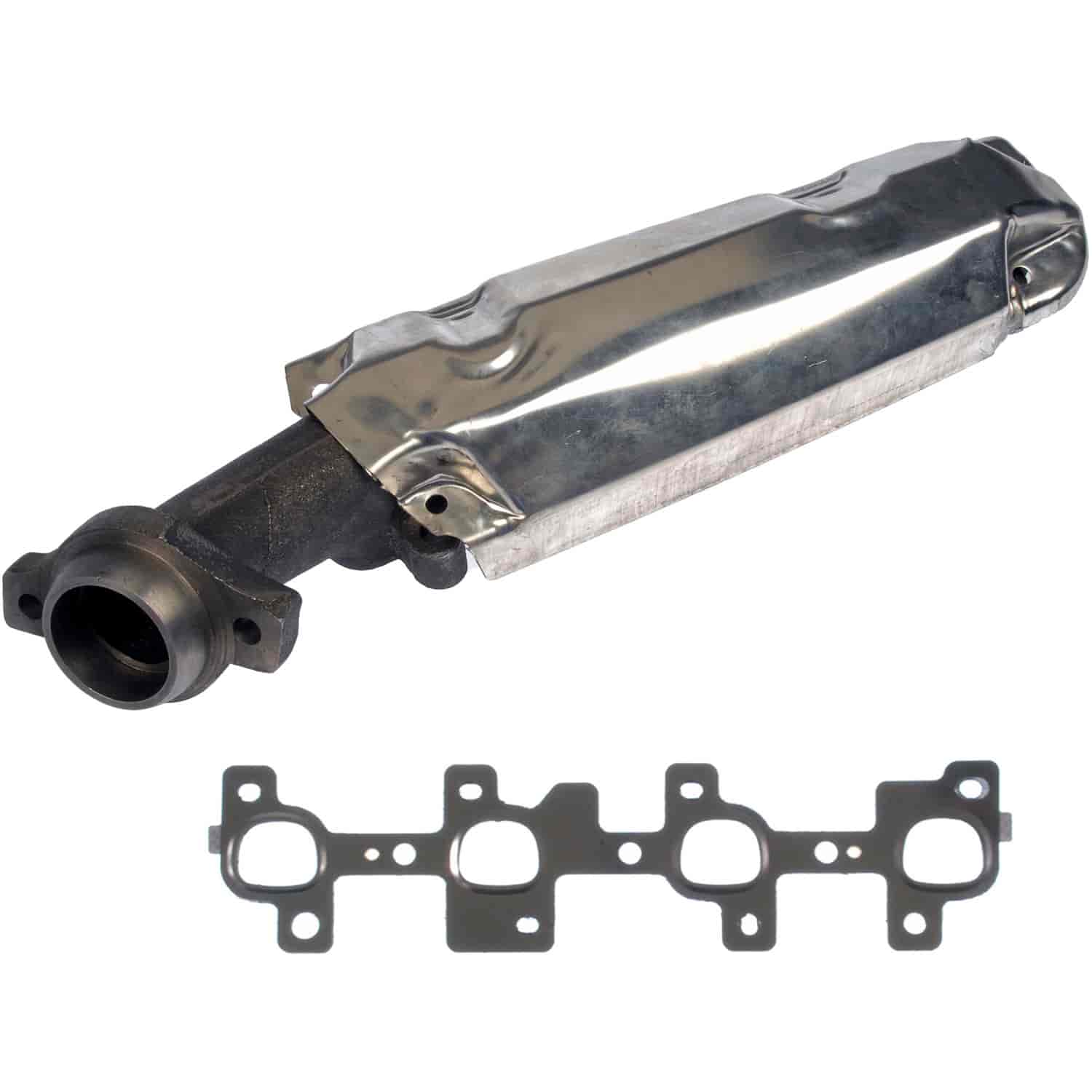 Cast Iron Exhaust Manifold - Includes Hardware and Gaskets