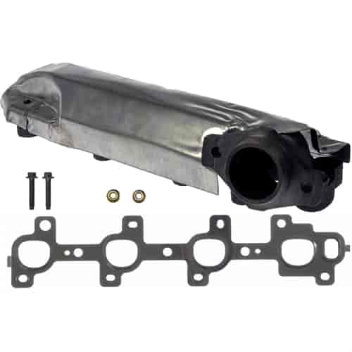 Cast Iron Exhaust Manifold - Includes Gaskets and Hardware