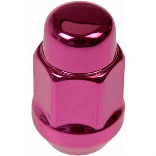 Pink Acorn Nut Lock Set M12-1.50