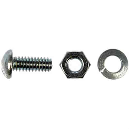 License Plate Fasteners- 1/4-20 x 5/8 In.