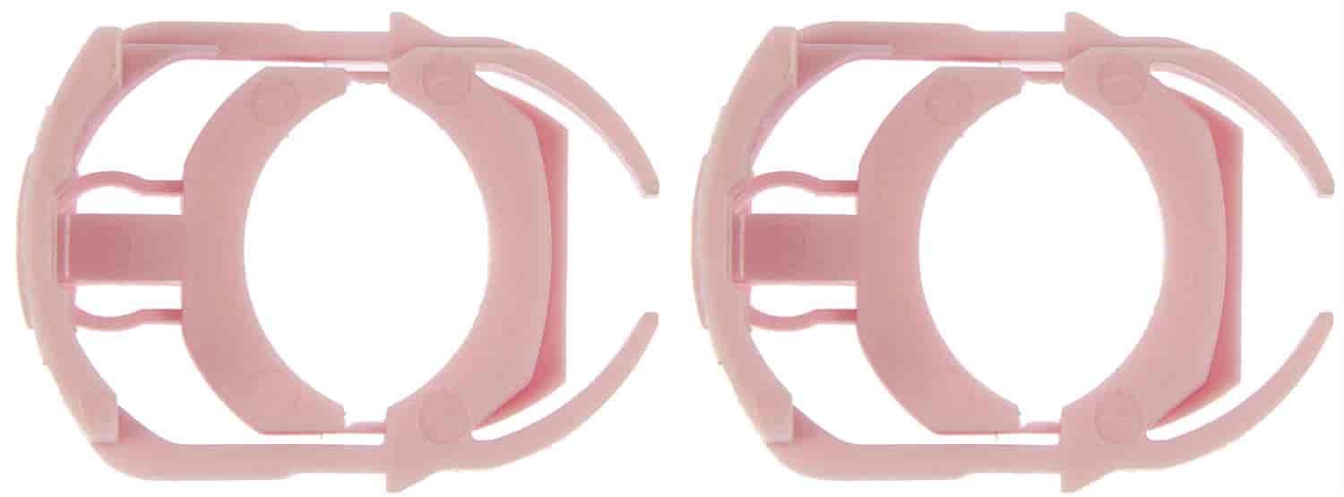 PINK FUEL RETAINING CLIP 3/8 IN. DOUBLE LOCKING
