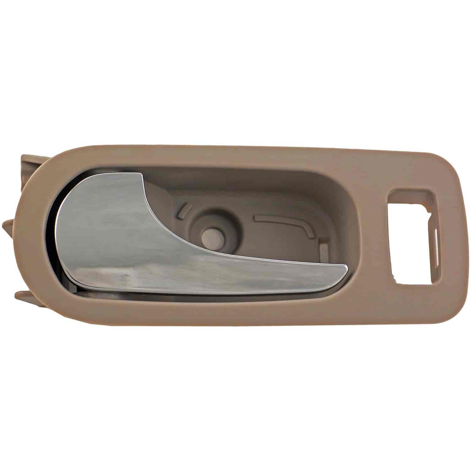 Interior Door Handle - Rear Left - Chrome Lever+Light Gray Titanium