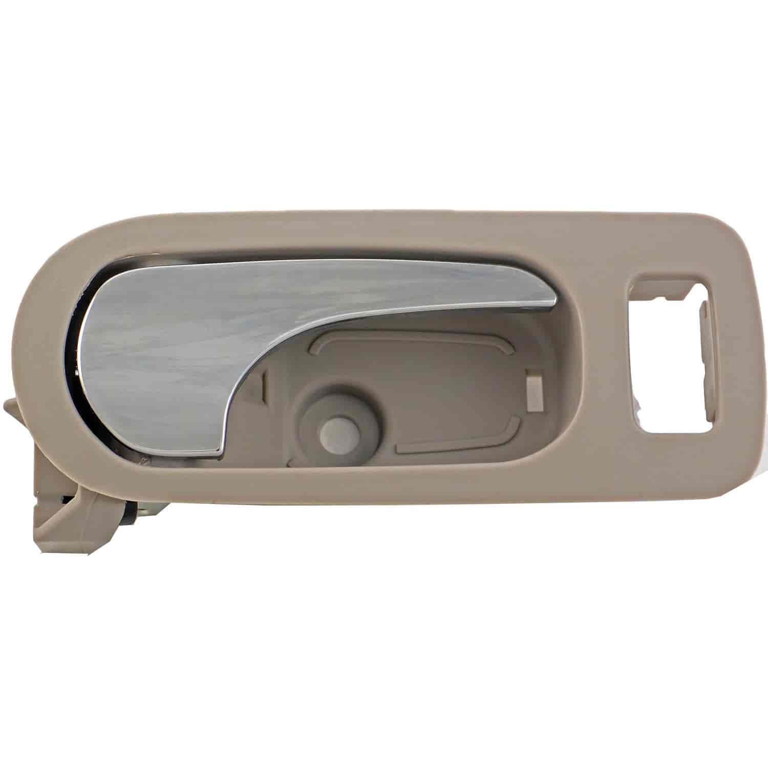Interior Door Handle - Front Right - Chrome Lever+Light Gray Titanium