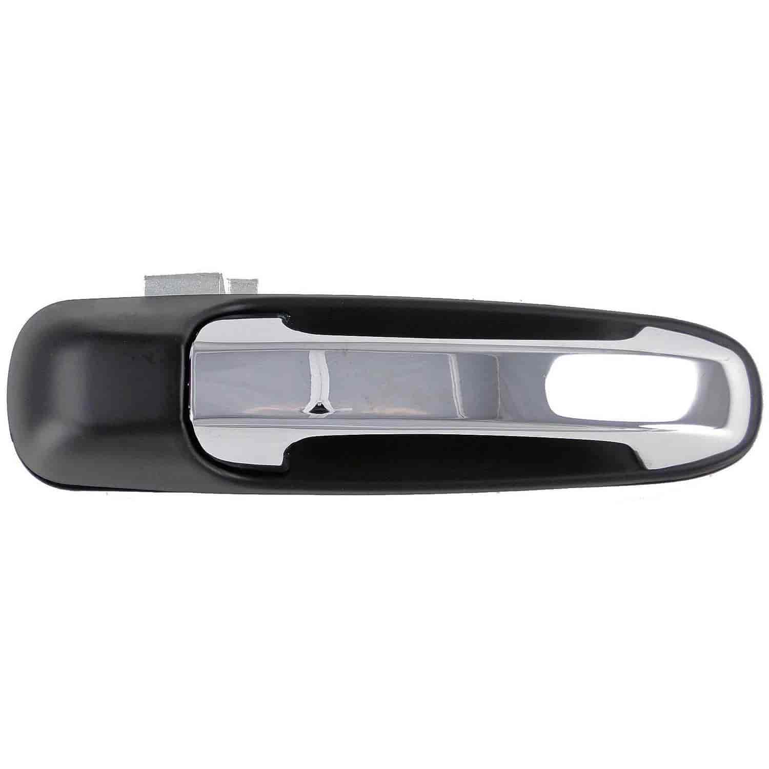 Exterior Door Handle Front Right Rear Right Black Chrome