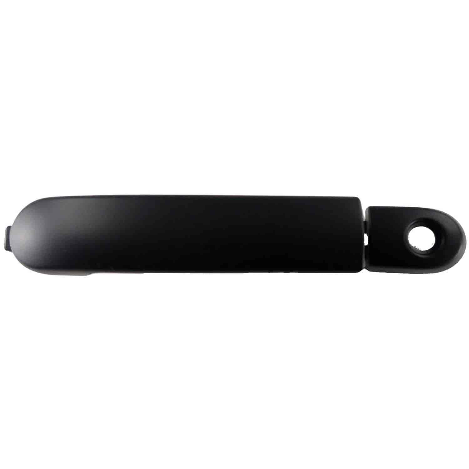 Exterior Door Handle Front Left Black Without Smart Entry System