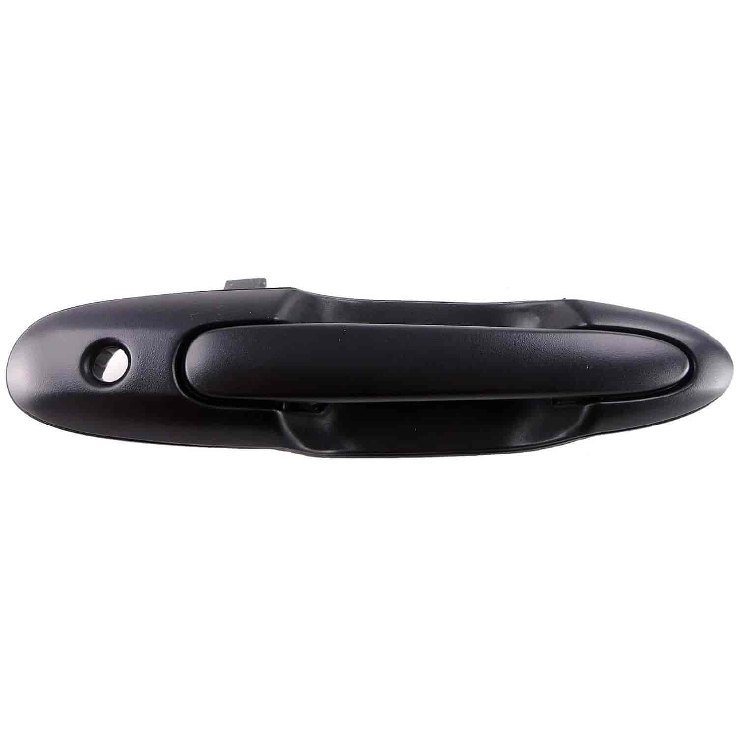 Exterior Door Handle Front Right Smooth Black Without Keyless Entry