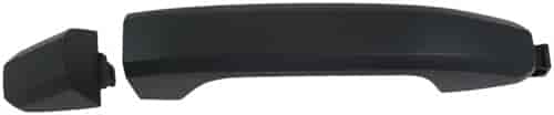 Exterior Door Handle Front Right Without Keyhole And Passive Entry Smooth Black