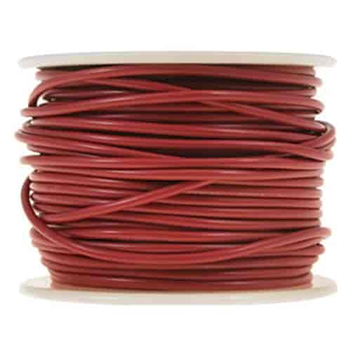 Red Wire 18-Gauge 100-ft Length